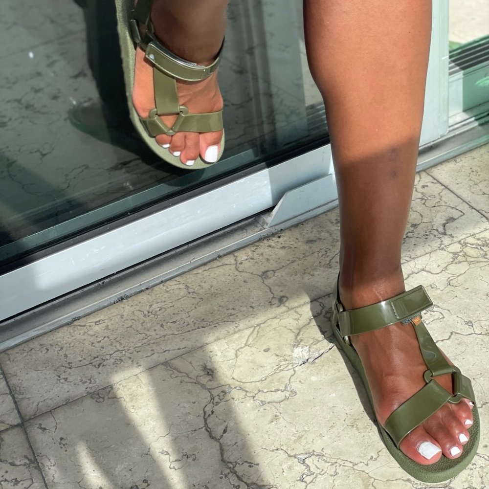 Cacatoes, Manuas Sport Sandal, Khaki, Size 5 - Picture 9 of 17